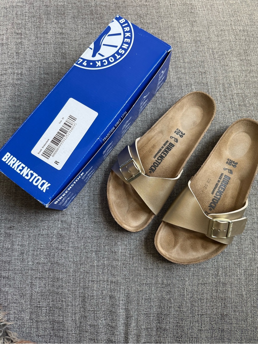Birkenstock Madrid Women's Sandals in Gold